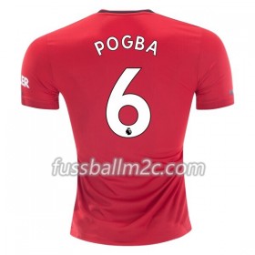 Fußballtrikots Manchester United Paul Pogba 6 Heim Trikotsatz 2019-2020